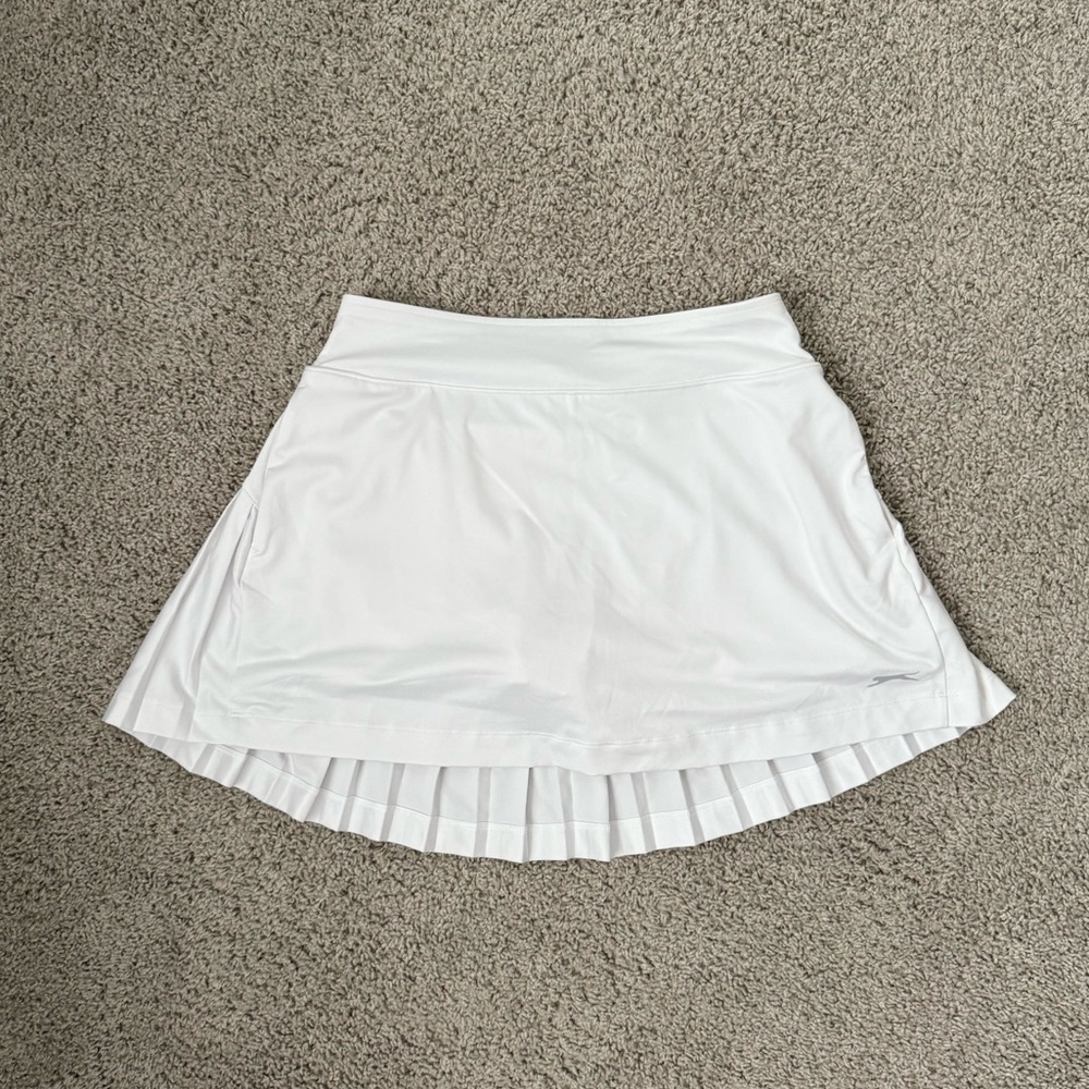 Slazenger White Pleated Women's Skirt